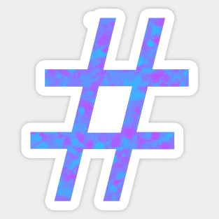 # Hashtag Sticker